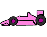 Desenho Fórmula 1 pintado por MEL