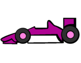 Desenho Fórmula 1 pintado por MEL