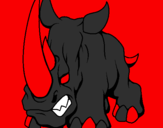 Desenho Rinoceronte II pintado por Ecko Unlimited