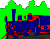 Desenho Locomotiva  pintado por grehiker