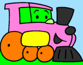 Desenho Comboio pintado por HUGO  5