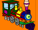 Desenho Comboio pintado por rillary