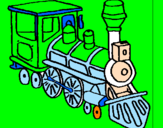 Desenho Comboio pintado por felipe