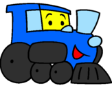 Desenho Comboio pintado por Gui