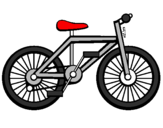 Desenho Bicicleta pintado por rickson teteuzinho