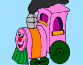 Desenho Comboio pintado por gui  bombeiro