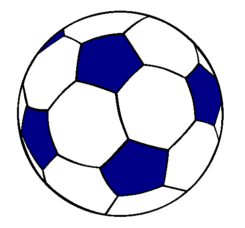 Desenho de Bola de futebol II pintado e colorido por Usuário não