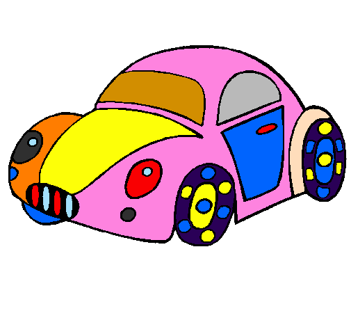 Desenho de Carro de brinquedo pintado e colorido por Usuário não