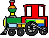Desenho Comboio pintado por miguel