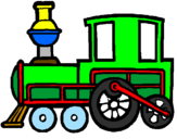 Desenho Comboio pintado por Felipe Dias