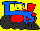 Desenho Comboio pintado por fatima brasil