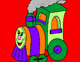 Desenho Comboio pintado por gugu
