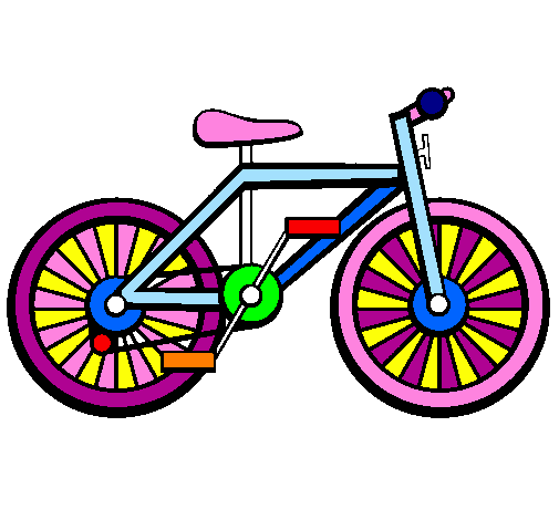 Desenho Bicicleta pintado por bicicleta