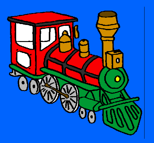Desenho Comboio pintado por josé carlos