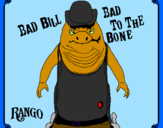 Desenho Bad Bill pintado por hebson