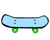 Desenho Skate II pintado por guga