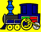 Desenho Comboio pintado por Gabriel