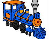 Desenho Comboio pintado por daniel 