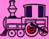 Desenho Comboio pintado por Brenno
