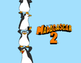 Desenho Madagascar 2 Pingüinos pintado por ivo basilio 