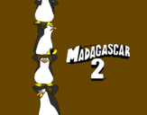 Desenho Madagascar 2 Pingüinos pintado por mues  refikj