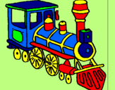 Desenho Comboio pintado por levi9000