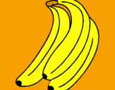 Desenho Plátanos pintado por Bruno