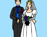 Desenho Marido e esposa III pintado por ko9uo