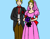 Desenho Marido e esposa III pintado por AZULZINHO
