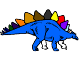 Desenho Stegossaurus pintado por ngfvfrgyr