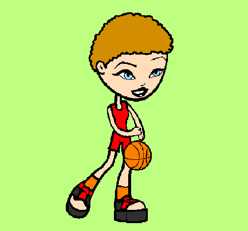 Jogadora de basquete