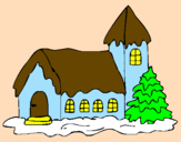 Desenho Casa pintado por geovana  n