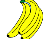 Desenho Plátanos pintado por beariz