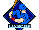Desenho Logo de basebol pintado por KEVIN