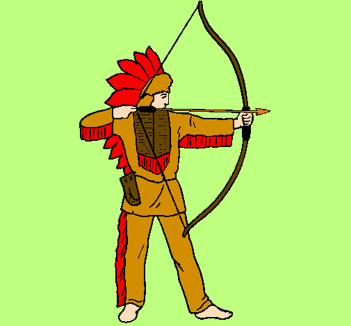 Índio com arco