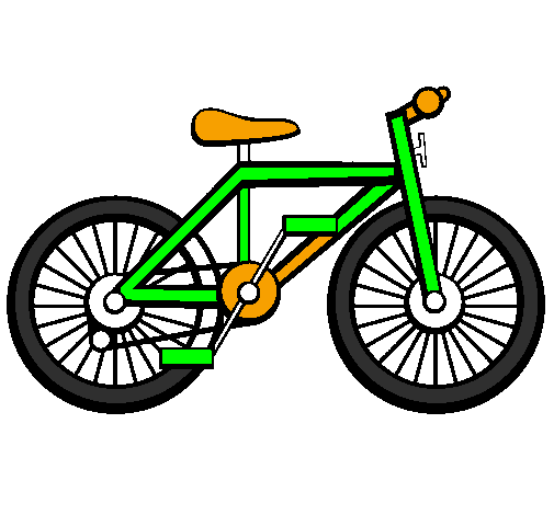 Desenho Bicicleta pintado por kauan cambruzzi