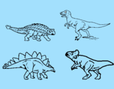 Desenho Dinossauros de terra pintado por  joaobonzinho