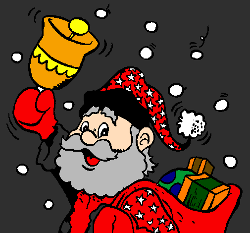 Santa Claus e o seu sino