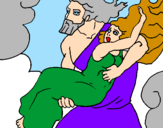 Desenho O rapto de Perséfone pintado por Persofene