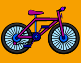 Desenho Bicicleta pintado por ale