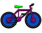 Desenho Bicicleta pintado por Gabriel Rodrigues