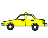 Desenho Taxi pintado por Eurico