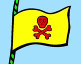 Desenho Bandeira  pintado por anbres