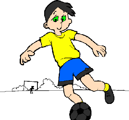 Jogar futebol