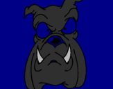 Desenho Bull dog II pintado por wilford