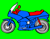Desenho Motocicleta pintado por jhonatan