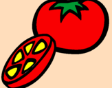 Desenho Tomate pintado por TOMATE LARISSA!!