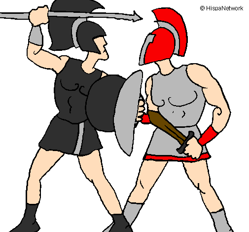 Luta de gladiadores