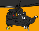 Desenho Helicoptero de resgate pintado por uuu vg jg nc ds az ew jg 