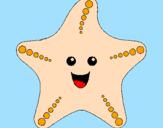 Desenho Estrela do mar pintado por lucas1